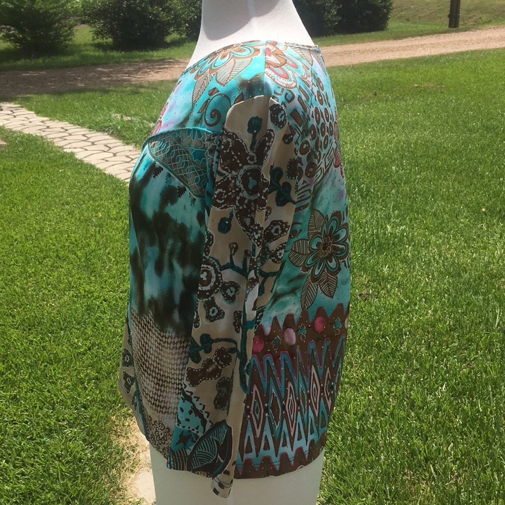 Jessica Max Sparkle Pattern Top - Picture 7 of 7